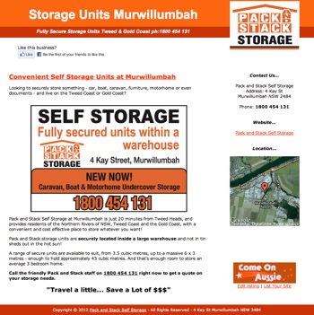 Storage Murwillumbah